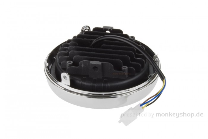 Lampeneinsatz LED e-geprüft mit Standlicht und Lampenring f. Dax 12 Volt