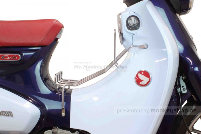 Takegawa Gepäckträger Mitte Center Carrier chrom f. Super Cub 125