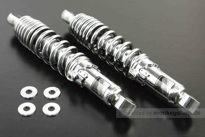 Takegawa Stoßdämpfer Paar 280 mm Chrom