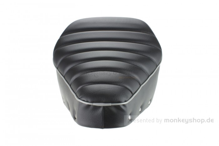 Honda Sitzbank schwarz mit grauem Keder f. Monkey 50