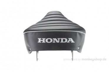 Honda Sitzbank schwarz mit grauem Keder f. Monkey 50
