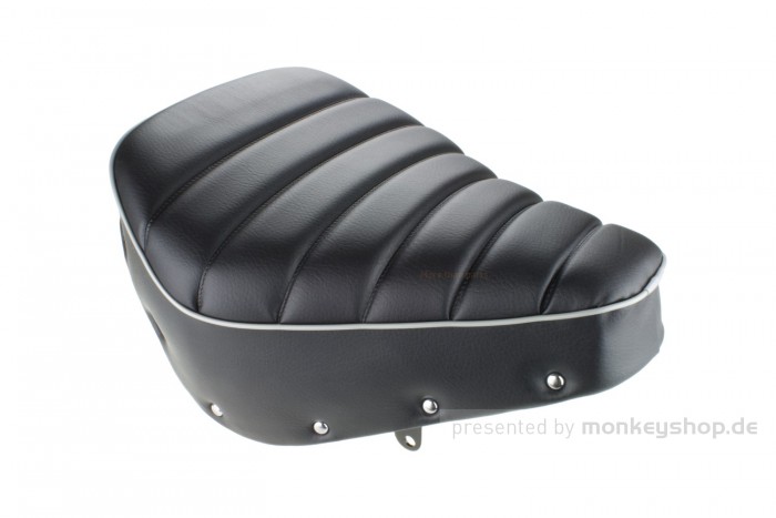 Honda Sitzbank schwarz mit grauem Keder f. Monkey 50