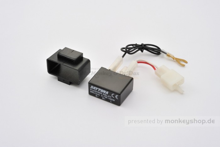 Daytona IC Blinkerrelais f. LED & Glühlampe 12V 0,1-100W 3-polig