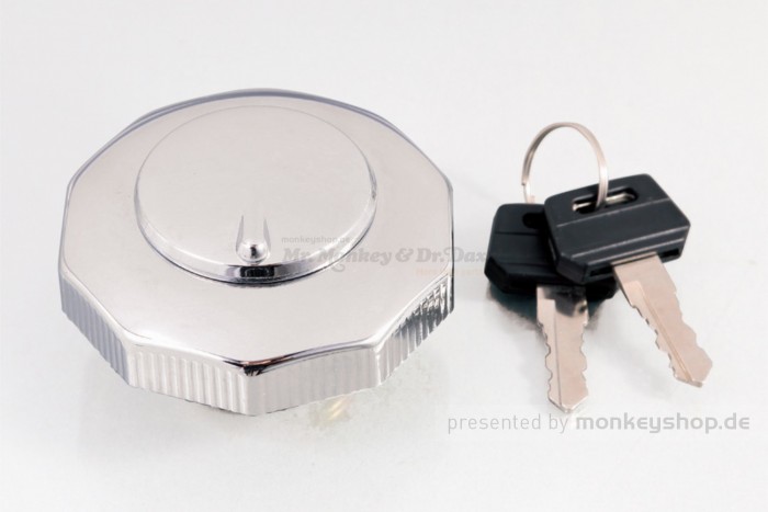 Kitaco Tankdeckel abschließbar ø39mm f. Gorilla + CB50 + CY50 + XL50