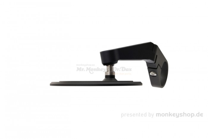 Daytona "D-MIRROR-17" Aluminium Lenkerenden Spiegel rund dünn schwarz