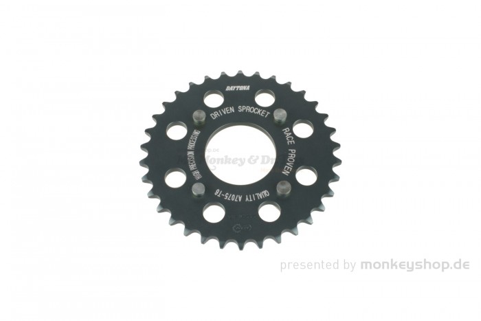 Daytona Duralumin Kettenrad 34T f. Dax CY ZB XL SS 50 CUB Chaly
