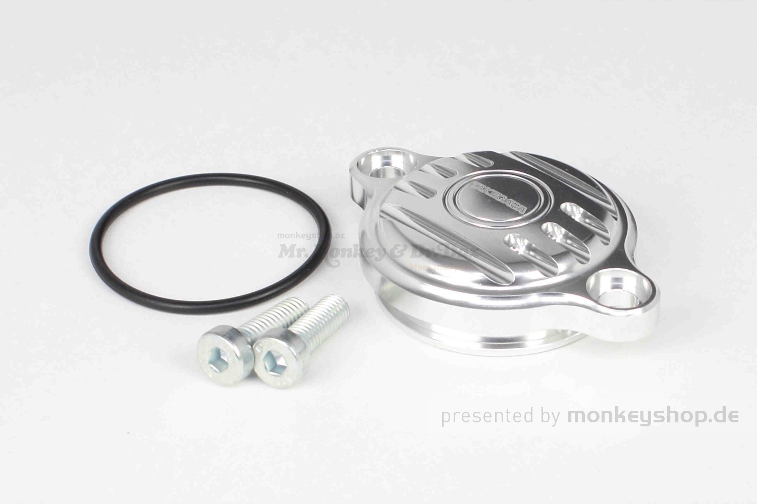 Coprifiltro Olio CNC In Alluminio Per Honda Monkey 125, Dax 125, Grom/MSX – Anodizzato - Foto 2