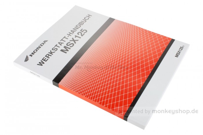 Honda Basis Werkstatt Handbuch Deutsch f. Honda MSX 125 JC61 (ab 2013)