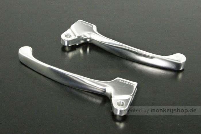 Takegawa Kupplungs- & Bremshebel poliert f. orig. Monkey 12V
