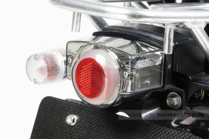 Takegawa Blaze LED Rücklichteinsatz smoke f. orig. Monkey 12V