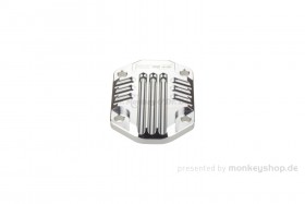 Posh Zylinderkopf Deckel oben Aluminium CNC silber eloxiert M7 f. Nice ZN110