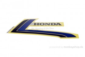 Honda Tank Dekor Aufkleber links "Freddie Spencer" f. Monkey Z50