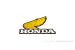 Honda Aufkleber Tank Flügel gelb links u.a. f. Monkey 6V
