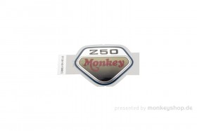 Honda Seitendeckel Aufkleber Emblem blau schwarz chrom rot gold "Z50 Monkey" f. Monkey Z50