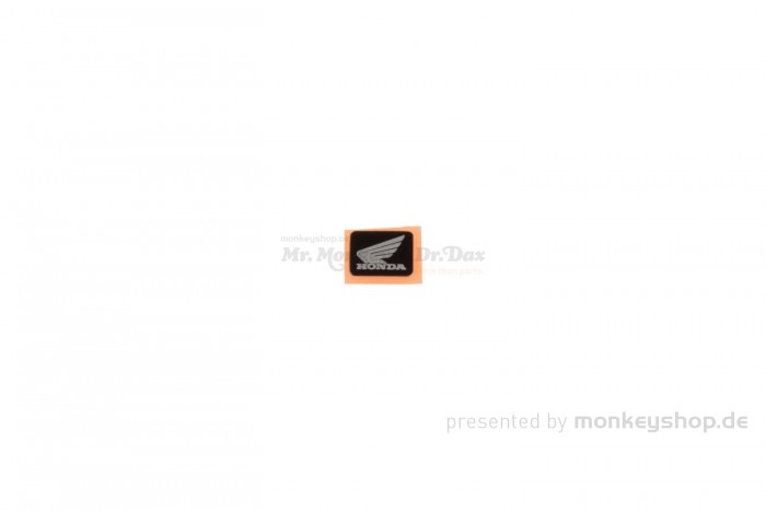Honda Scheinwerfer Emblem Flügel schwarz f. Monkey 12V