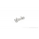 Honda Rahmen Emblem Schriftzug "chaly" gelb links f. CF50 Chaly