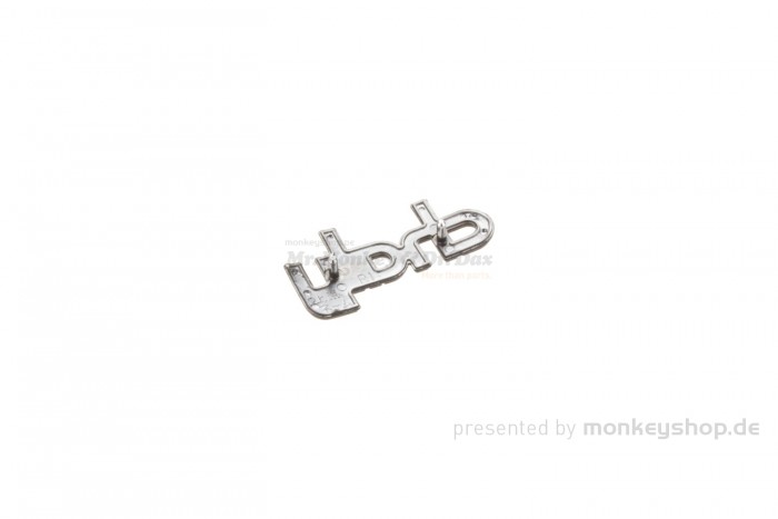 Honda Rahmen Emblem Schriftzug "chaly" gelb links f. CF50 Chaly