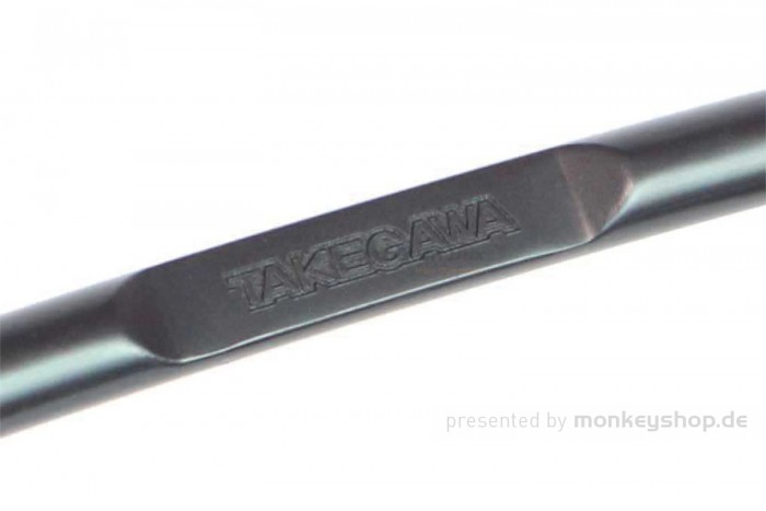 Takegawa Gepäckträger Mitte Center Carrier Aluminium schwarz eloxiert f. Dax 125