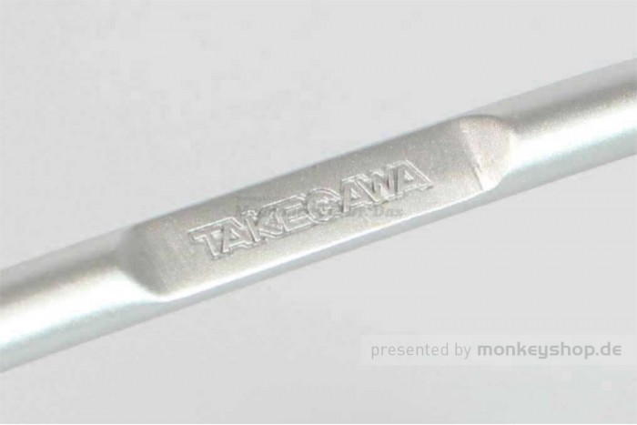 Takegawa Gepäckträger Mitte Center Carrier Aluminium silber eloxiert f. Dax 125