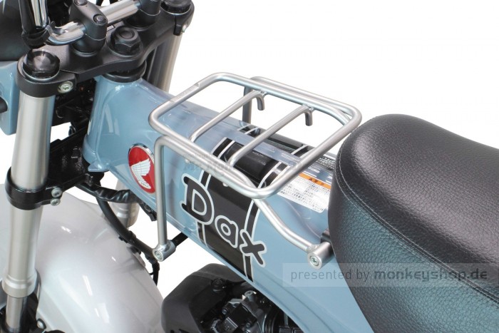 Takegawa Gepäckträger Mitte Center Carrier Aluminium silber eloxiert f. Dax 125