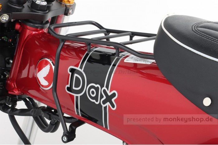 Kitaco Gepäckträger Mitte Center Carrier Aluminium schwarz eloxiert f. Dax 125
