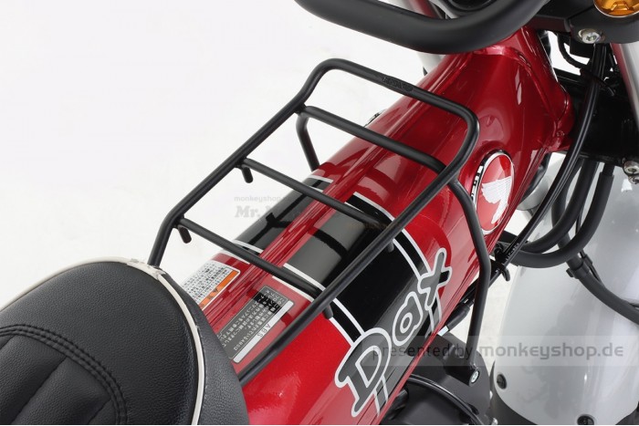 Kitaco Gepäckträger Mitte Center Carrier Aluminium schwarz eloxiert f. Dax 125