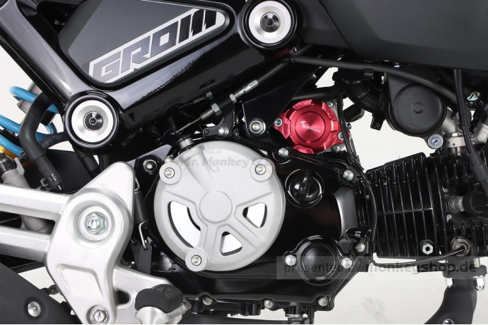Kitaco Schutz Cover Abdeckung Trockenkupplung Style f. Kupplungsdeckel MSX 125 JC92 + Monkey 125 JB03 JB05