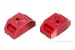 Kitaco Aluminium CNC Kettenspanner Kappe rot f. Dax 125 + MSX 125 JC92