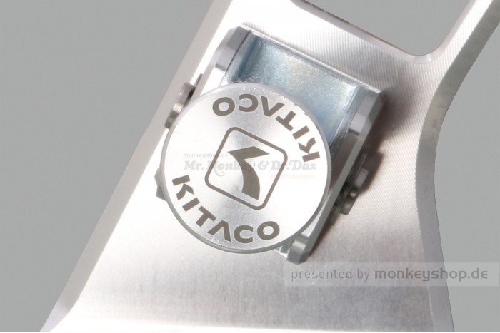 Kitaco Fußrastenanlage Sozius Beifahrer hinten Aluminium CNC f. Super Cub 125