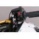 Kitaco Helm Halter Schloss abschließbar schwarz universell f. Lenker mit ø22,2mm