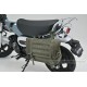 Daytona Taschenhalterung links schwarz mit Helm Schloss f. Dax 125
