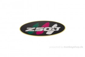 Honda Seitendeckel Aufkleber Emblem schwarz weiß grün pink "Z50J" f. Finnland Monkey Z50