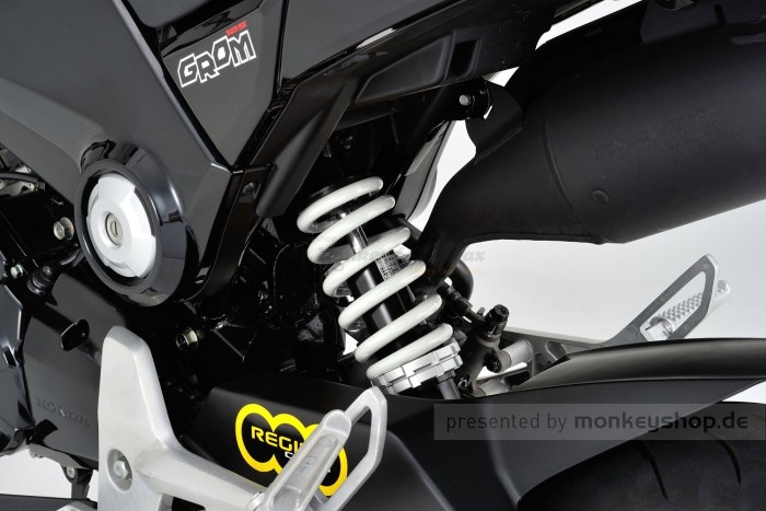 Daytona MSX Stoßdämpfer einstellbar 245-258mm weiß