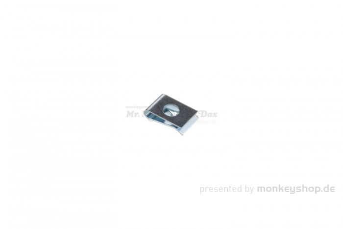 Honda Karosserie Blechmutter silber 4mm f. Innenkotflügel Monkey 125