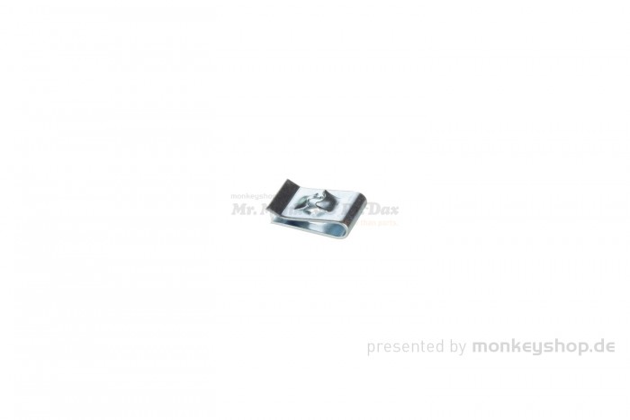 Honda Karosserie Blechmutter silber 4mm f. Innenkotflügel Monkey 125