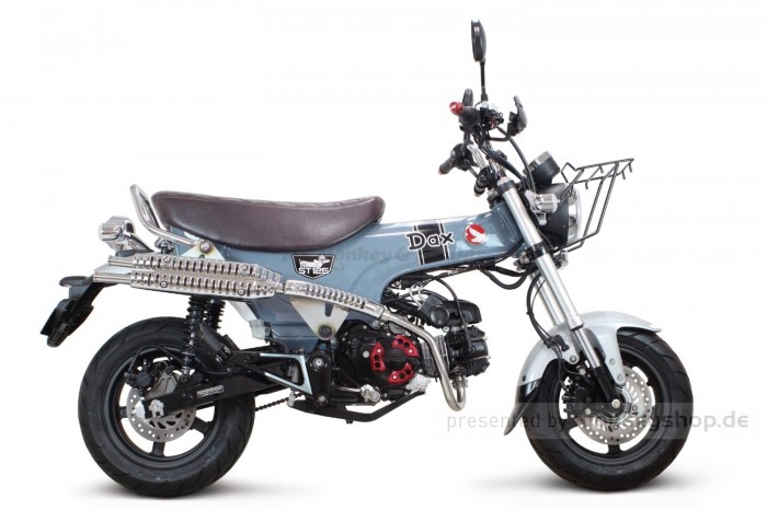 Takegawa Scrambler Auspuffanlage Edelstahl poliert f. Dax 125