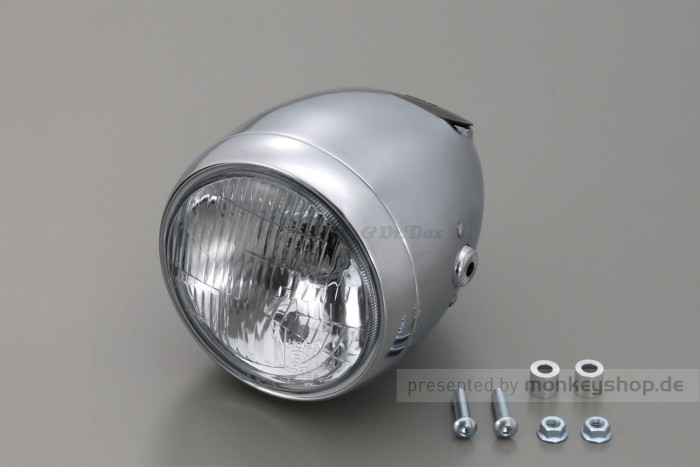 Daytona Vintage H4 Scheinwerfer m. Tachoausschnitt chrom