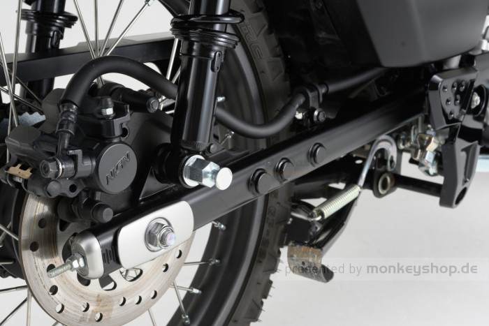 Daytona M10x1.25 Bobbin Prismabuchse Ständeraufnahme Set silber