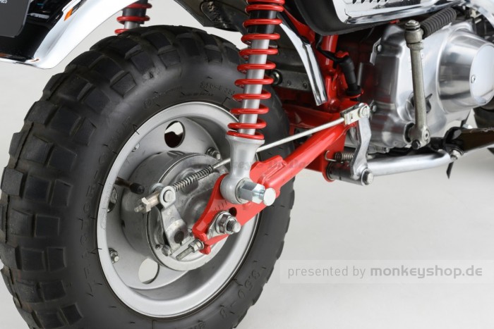 Daytona M10x1.25 Bobbin Prismabuchse Ständeraufnahme Set silber