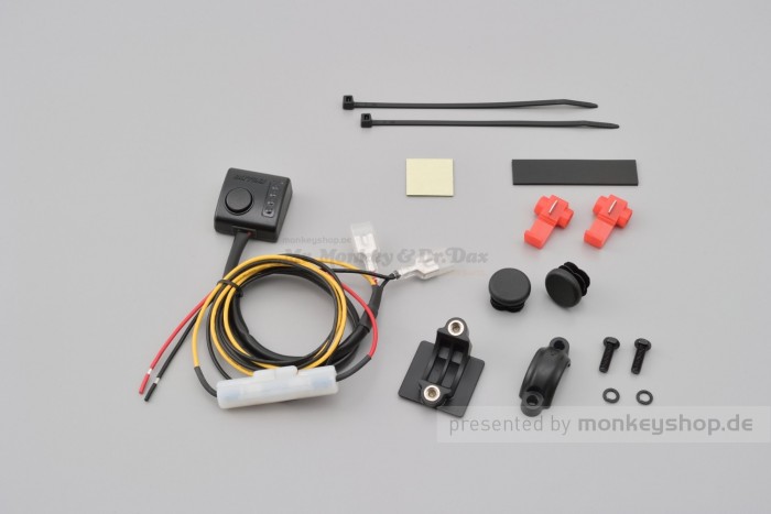 Daytona Schaltereinheit schwarz f. Heizgriffe 4-stufig