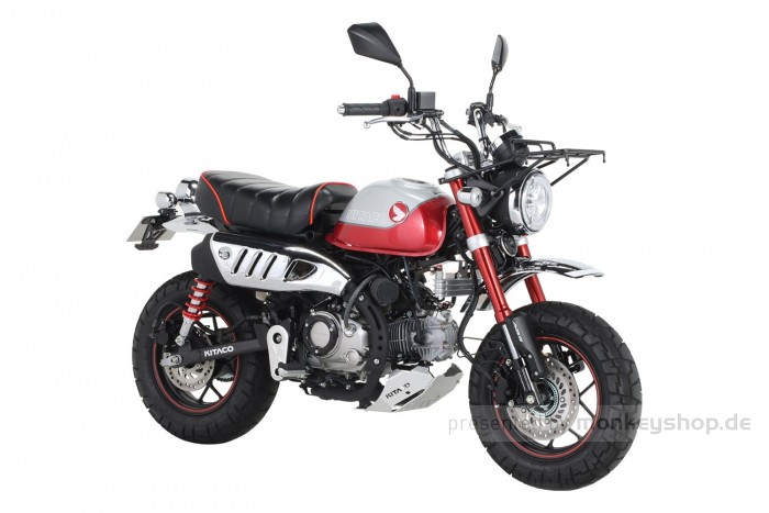 Kitaco Front Gepäckträger vorn schwarz f. Monkey 125
