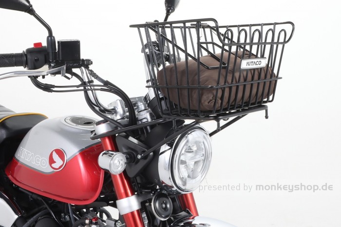 Kitaco Front Gepäckträger vorn schwarz f. Monkey 125