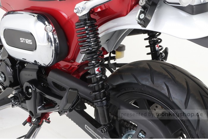 Kitaco Stoßdämpfer Paar 343 mm schwarz f. Dax 125