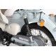 Kitaco Stoßdämpfer Paar 330 mm chrom schwarz f. Dax + SS50