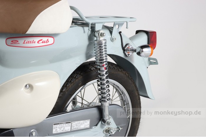 Kitaco Stoßdämpfer Paar 330 mm chrom f. Dax + SS50