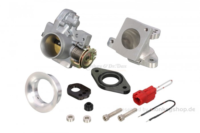 Kitaco große Drosselklappe 34mm Big Throttle Body f. DOHC / NEO Monkey 125 MSX