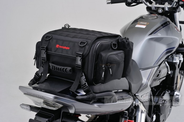 Daytona HenlyBegins Satteltasche 20-26 Liter schwarz DH-717