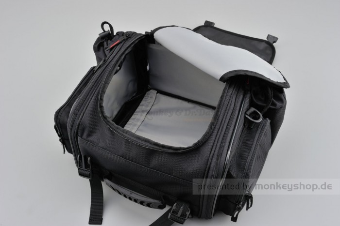 Daytona HenlyBegins Satteltasche 20-26 Liter schwarz DH-717