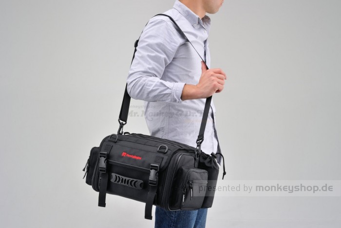 Daytona HenlyBegins Satteltasche 20-26 Liter schwarz DH-717