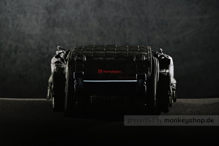 Daytona HenlyBegins Satteltasche 20-26 Liter schwarz DH-717